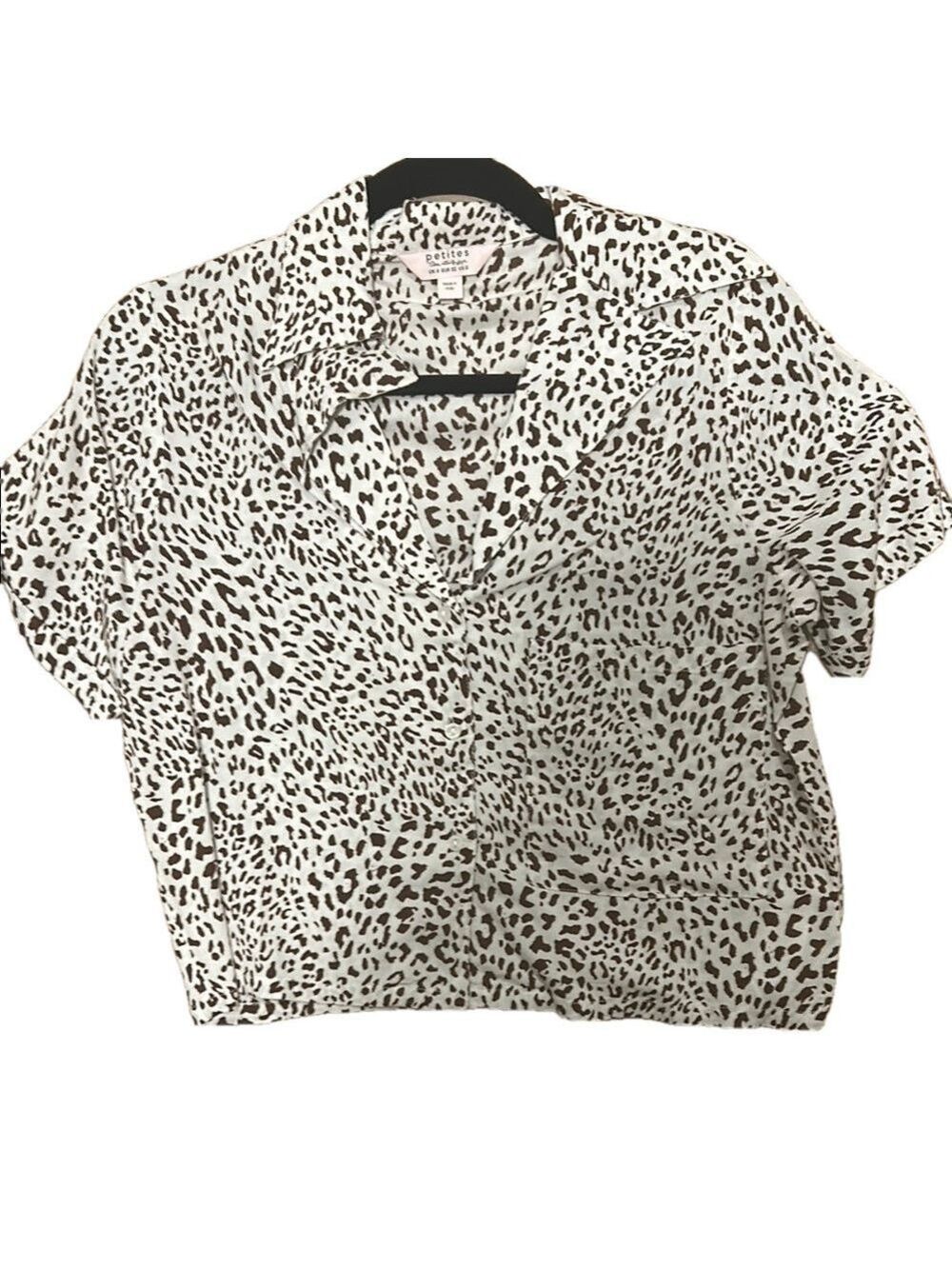 Leopard Print Blouse
